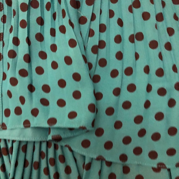 BCBGeneration flowy polka dot skirt size small - Picture 3 of 8